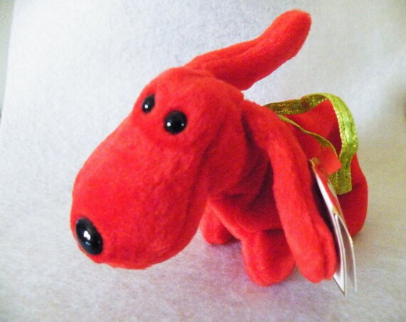 red dog beanie baby