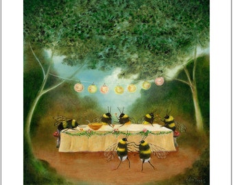 Fine Art print: "The Bees' Wedding"