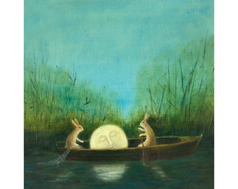 Fine Art print: "The Dreaming Moon"