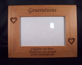 4 x 6 Generations picture frame