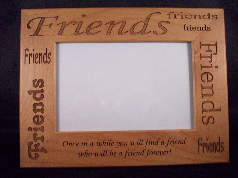 4 X 6 Friends Picture Frame Etsy