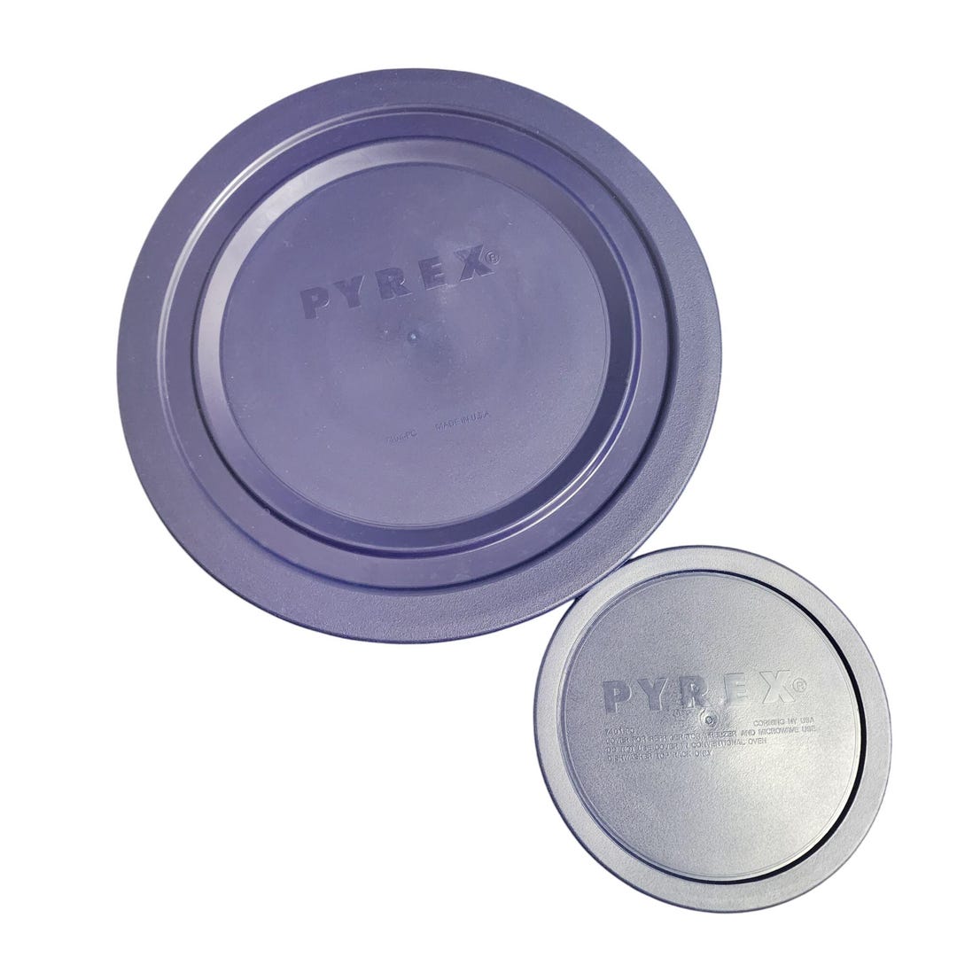 Pyrex Replacement Lids for 7404-PC 7201-PC Plastic Round Purple - Main Image