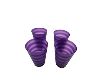 Tupperware Impressions 11 Oz Tumblers W/lids - Etsy