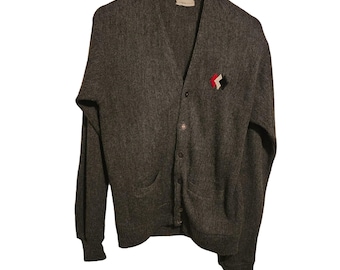 Richman Brothers Vintage Mr Roger's Mens Cardigan Sweater Mens Medium