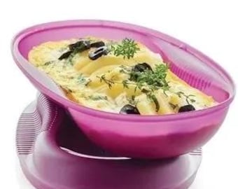 Tupperware 6996 Breakfast Maker Microwave Egg Cooker Omelets - Etsy