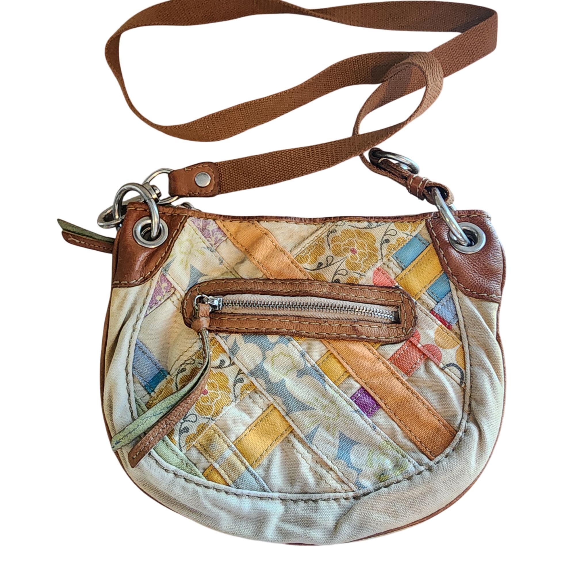 Vintage Patchwork Fossil Bag Leather - Etsy Vintage Patchwork Fossil Bag Leather - Etsy