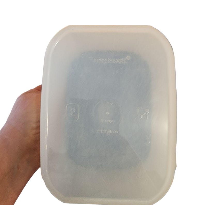 Tupperware Bottom Tupperware Oval Modular Mates Blue Seals Sizes 1 2 3 4 5 - Etsy