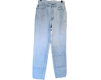 Chic Jeans 1980's light wash high wasted Womens size 9 tall
