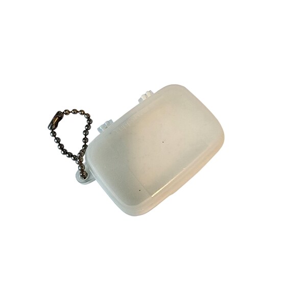 Tupperware Vintage Storz-A-Lot Speckled Keychain