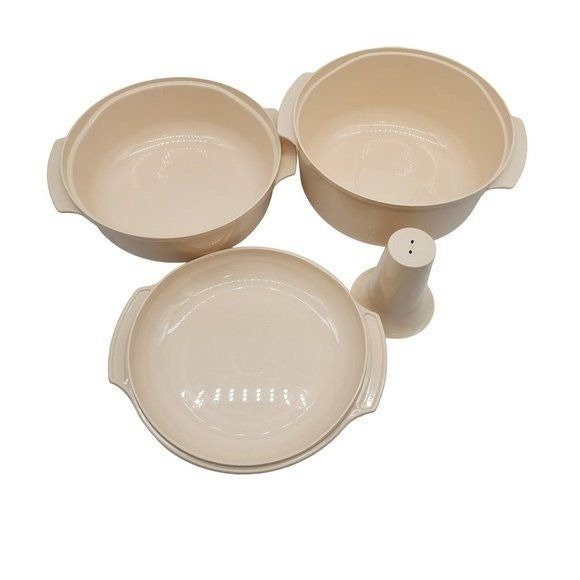 Vintage Tupperware Stack Cooker 5 Pieces - Etsy