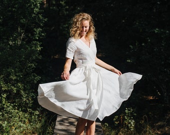 linen wedding dresses summer