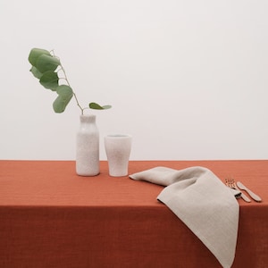 Leinenservietten - Naturleinenservietten - Hochzeitstischservietten - Weihnachtsservietten - Leinen Home Wear - Küchenservietten - Stonewashed Servietten