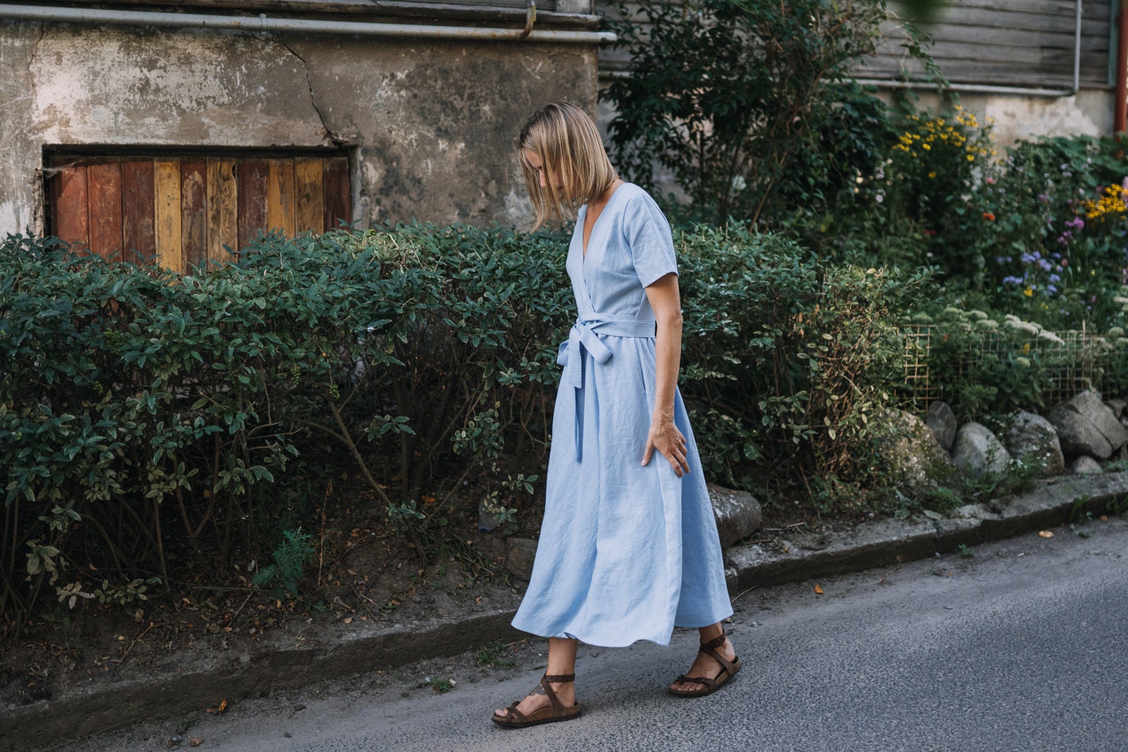 Robe de grossesse et d'allaitement Lisbonne Taille L