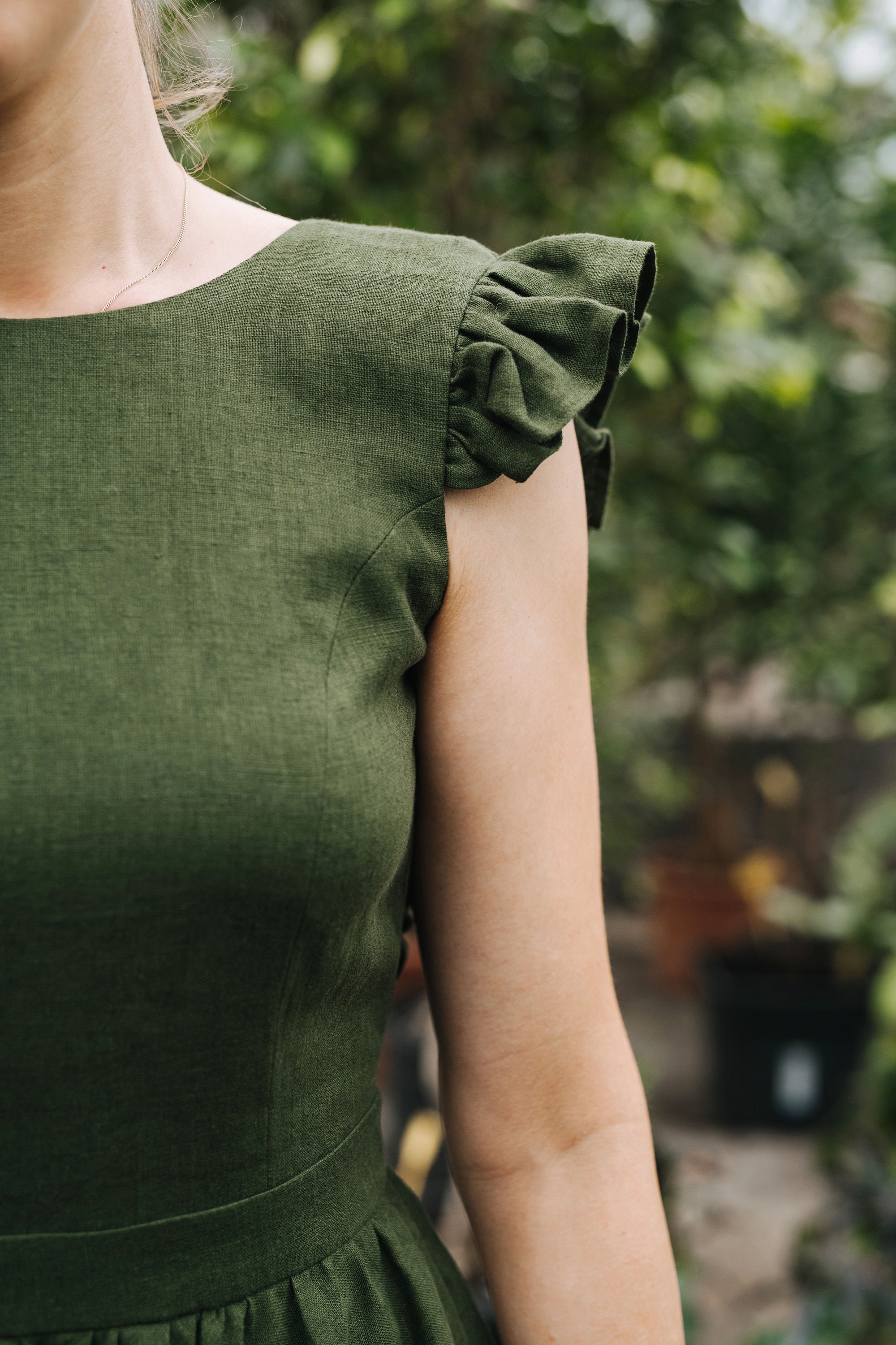 Breeze Sunlit Linen Dress