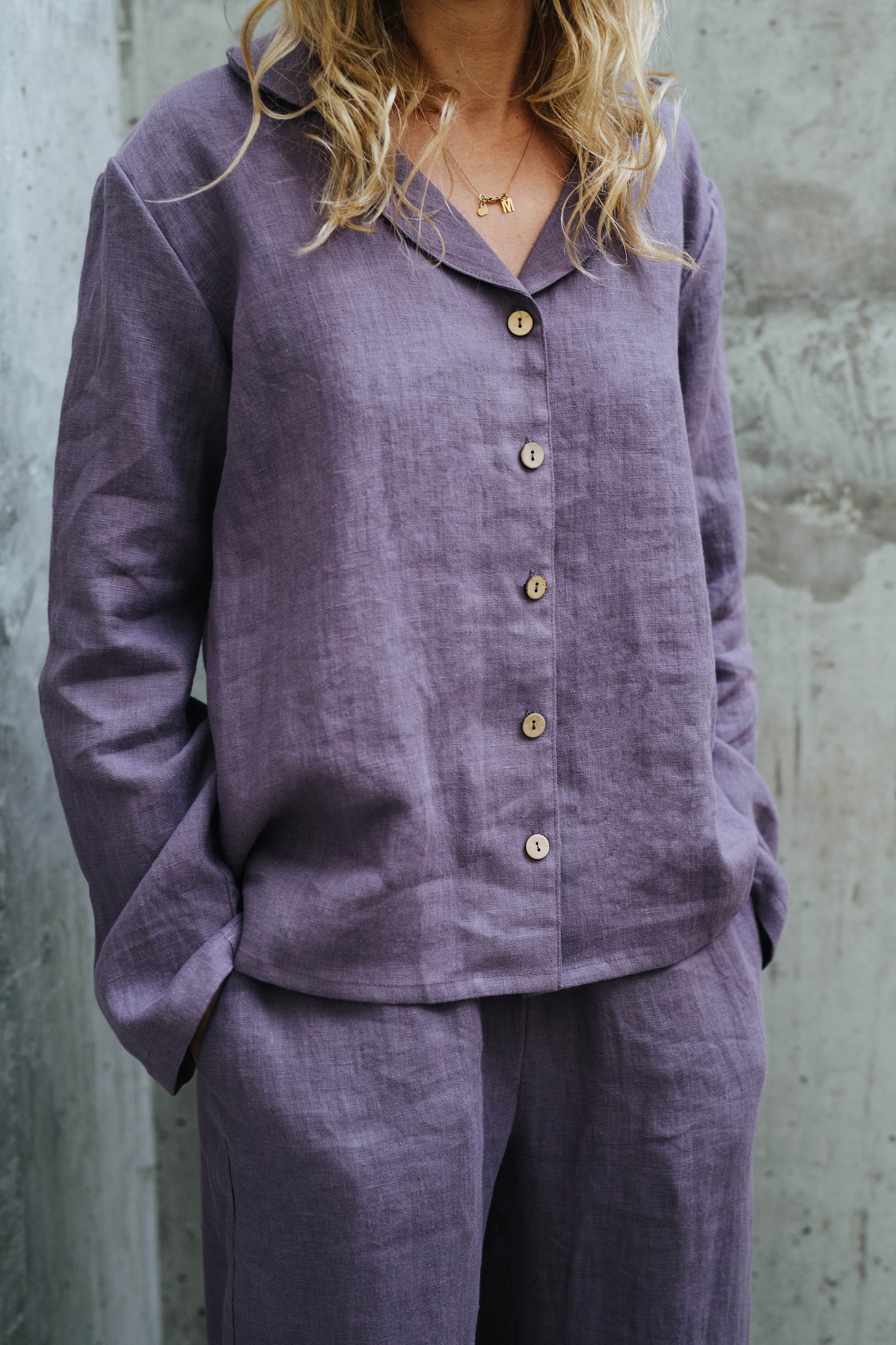 Kingston Pyjamas Linen Pyjamas Linen Pj's Etsy