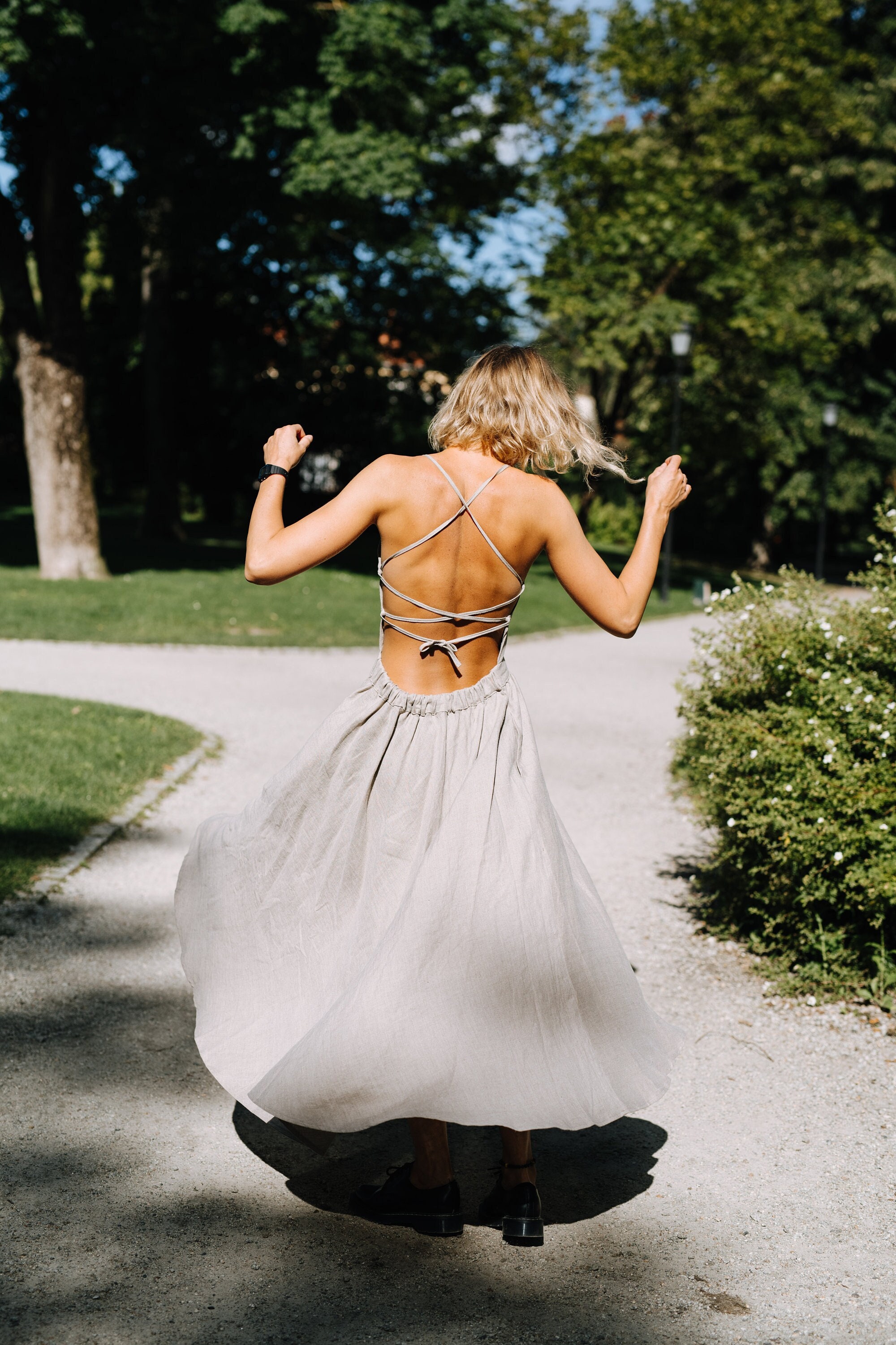 hochzeit Leinenkleid