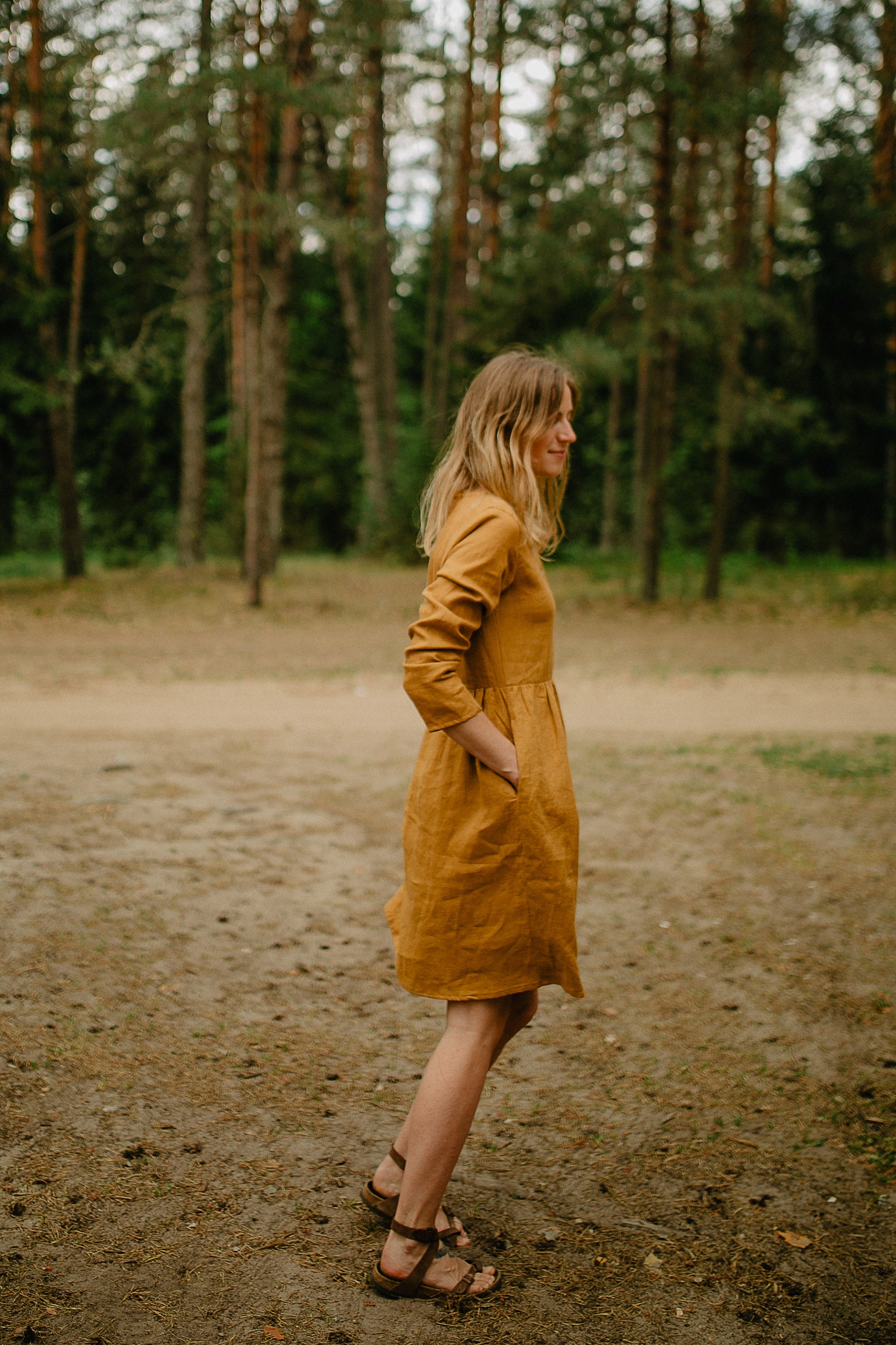RIO LINEN DRESS