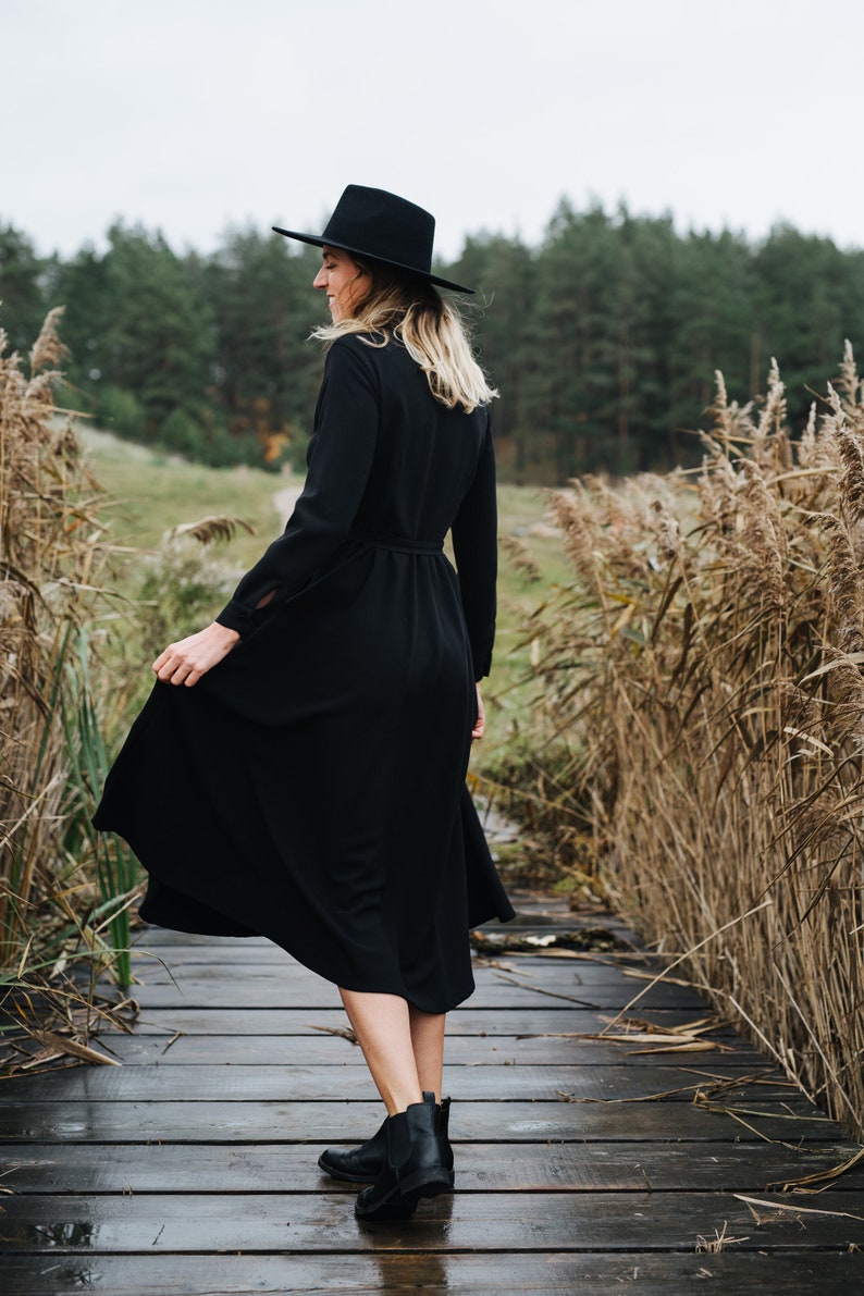 Chicago Dress Classic Dress Winter Dress Maternity Dress Etsy