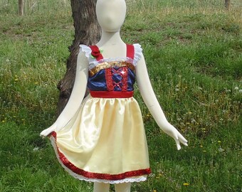 Girls 5-6 Snow White Princess  apron