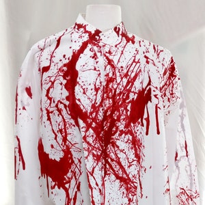 Blood Spatter Shirt Men's 2XL 34 -35