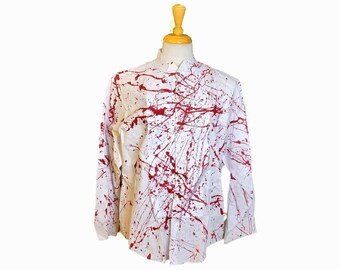 Blood Spatter Shirt Men's XL 34-35