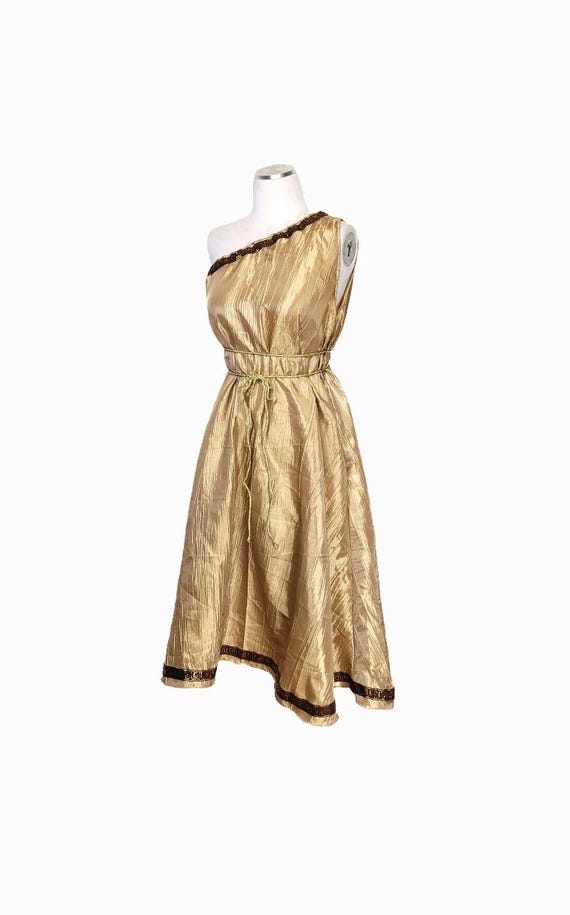 green emerald velvet dress Roman/Ancient Grecian Tunic, Toga Costume – Heritagecostumes main image 0