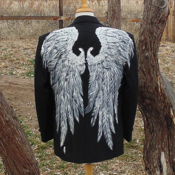Made-to-order Men's Angel Wings Jacket