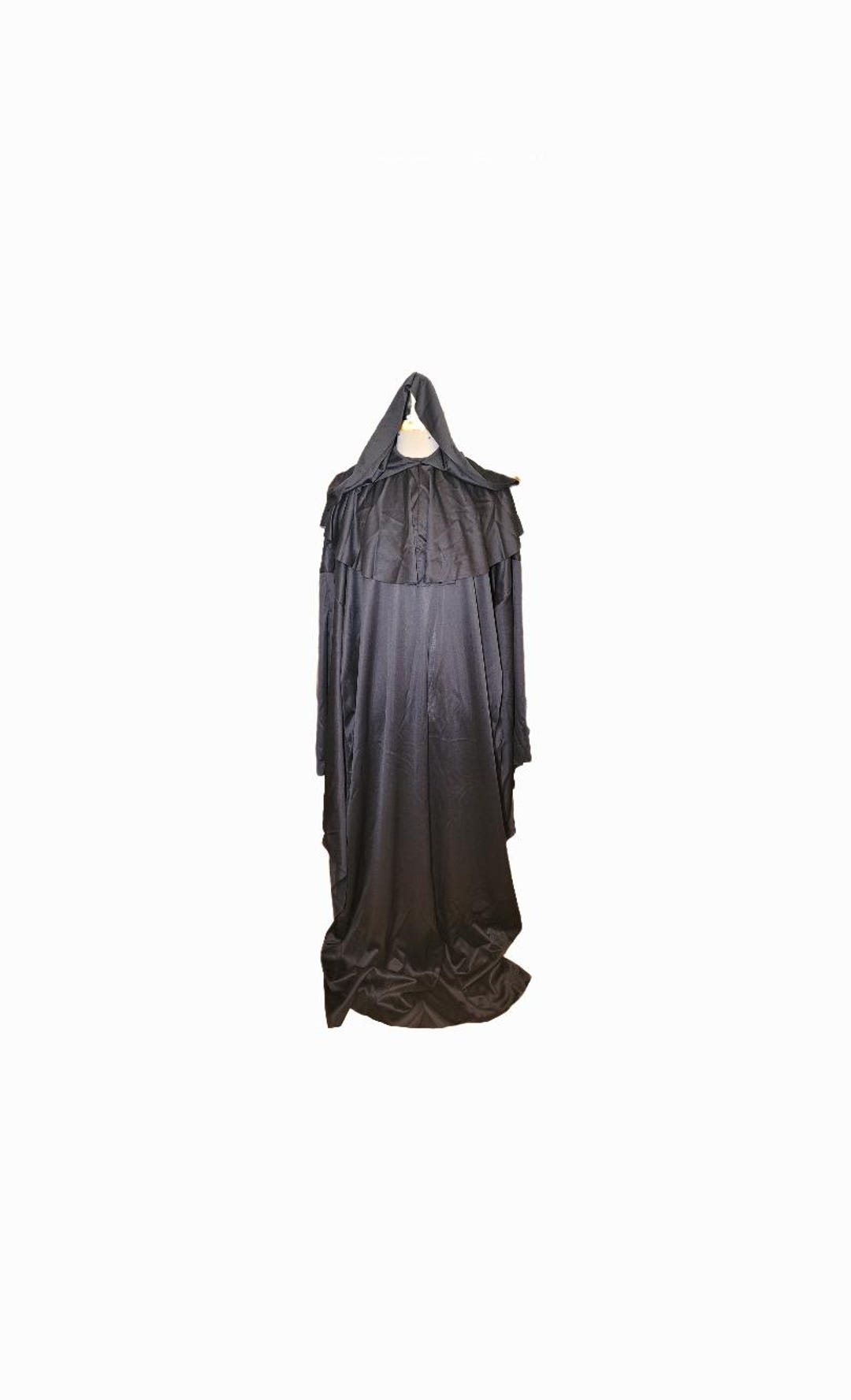Cowl Robe Men's Black Robe With Hood and Cowl in M-L - Etsy