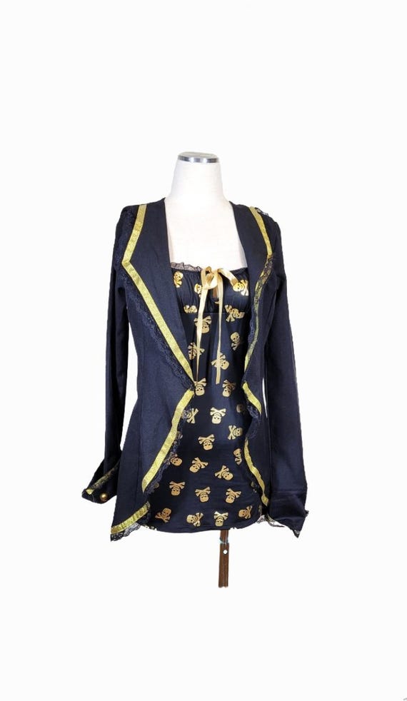 chinese dress ladies Amazon.com: kasahara Womens Pirate Costume Outfit Black Pirate Dress with  Corset Waist Chain Bandana Accessories 4pcs Black S : Clothing, Shoes &  Jewelry main image 1
