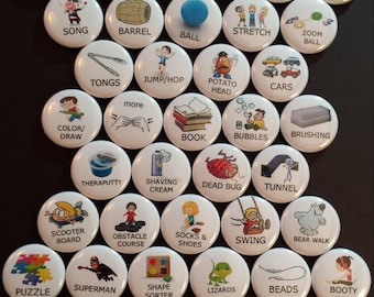 OT(occupational therapy) magnets SMALL-Choose your set