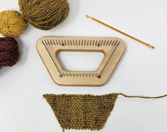 Original Trapezoid Pin-Loom Kit - F fine sett, for Fingering/Sock-Weight Yarn