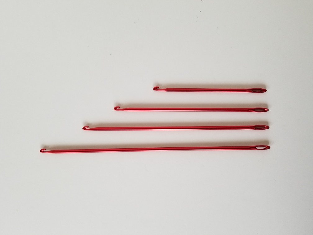 DMC Plastic Yarn Needles Set of Two in Each Pack Round Dull 