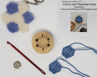 BabyTURTLE™ Hexagon Pin-Loom Kit - 1" (Gen 2)