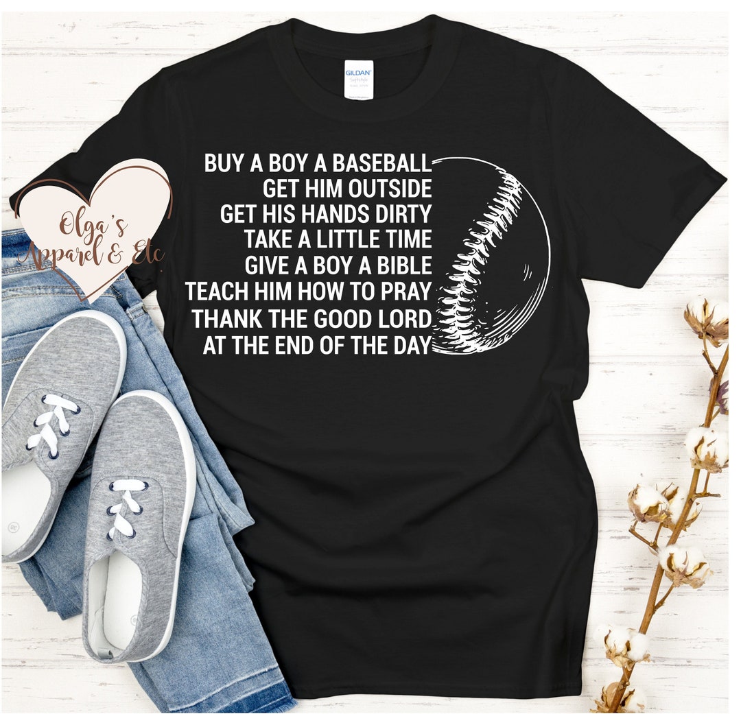 Buy A Boy A Baseball Shirt/baseball Player Shirt/baseball Mom Etsy