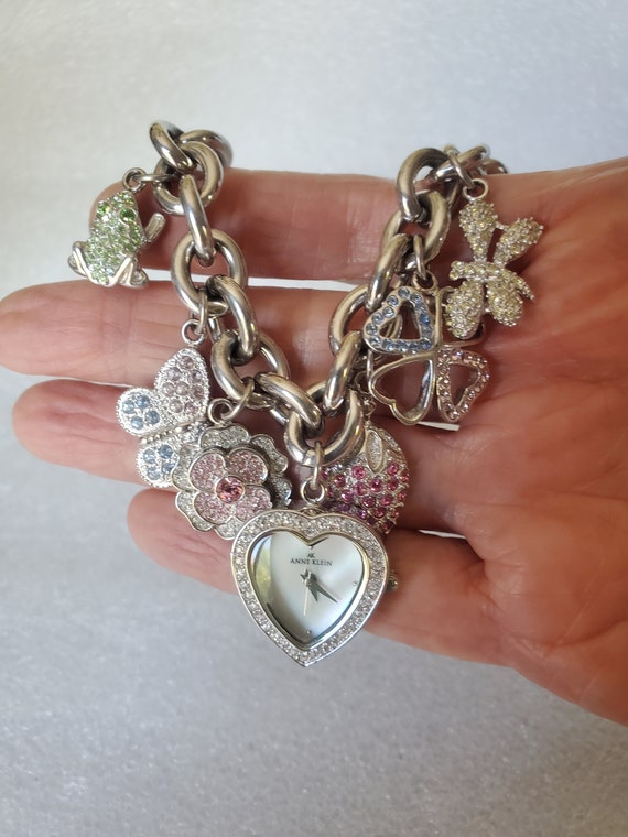 Vintage Guess Charm Bracelet Watch Charm Bracelet Collectible Designer –  TheFlyingHostess