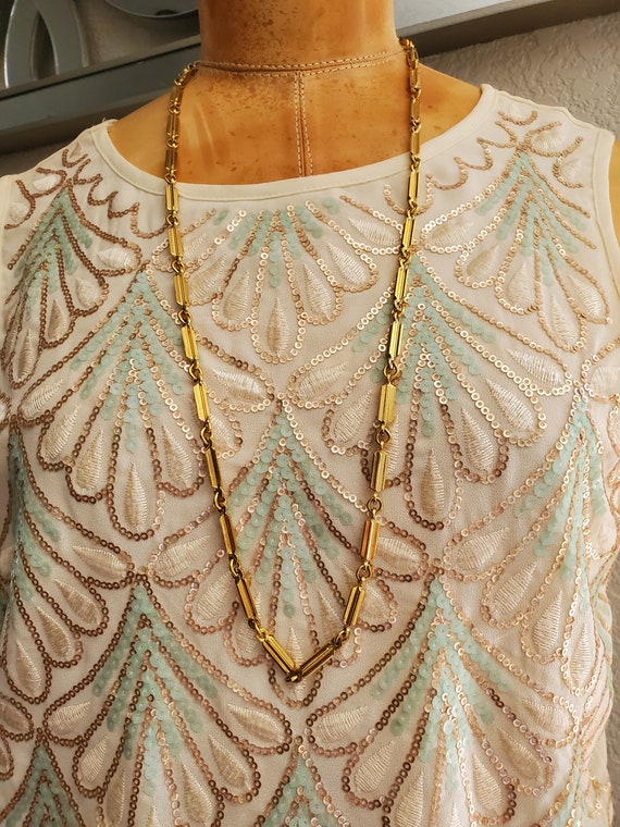 Price Reduction: Vintage Gold-Plated Rectangular … - image 5