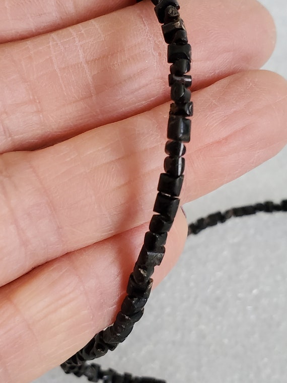 Rare Genuine Natural Black Spinel Beaded Starfish… - image 5