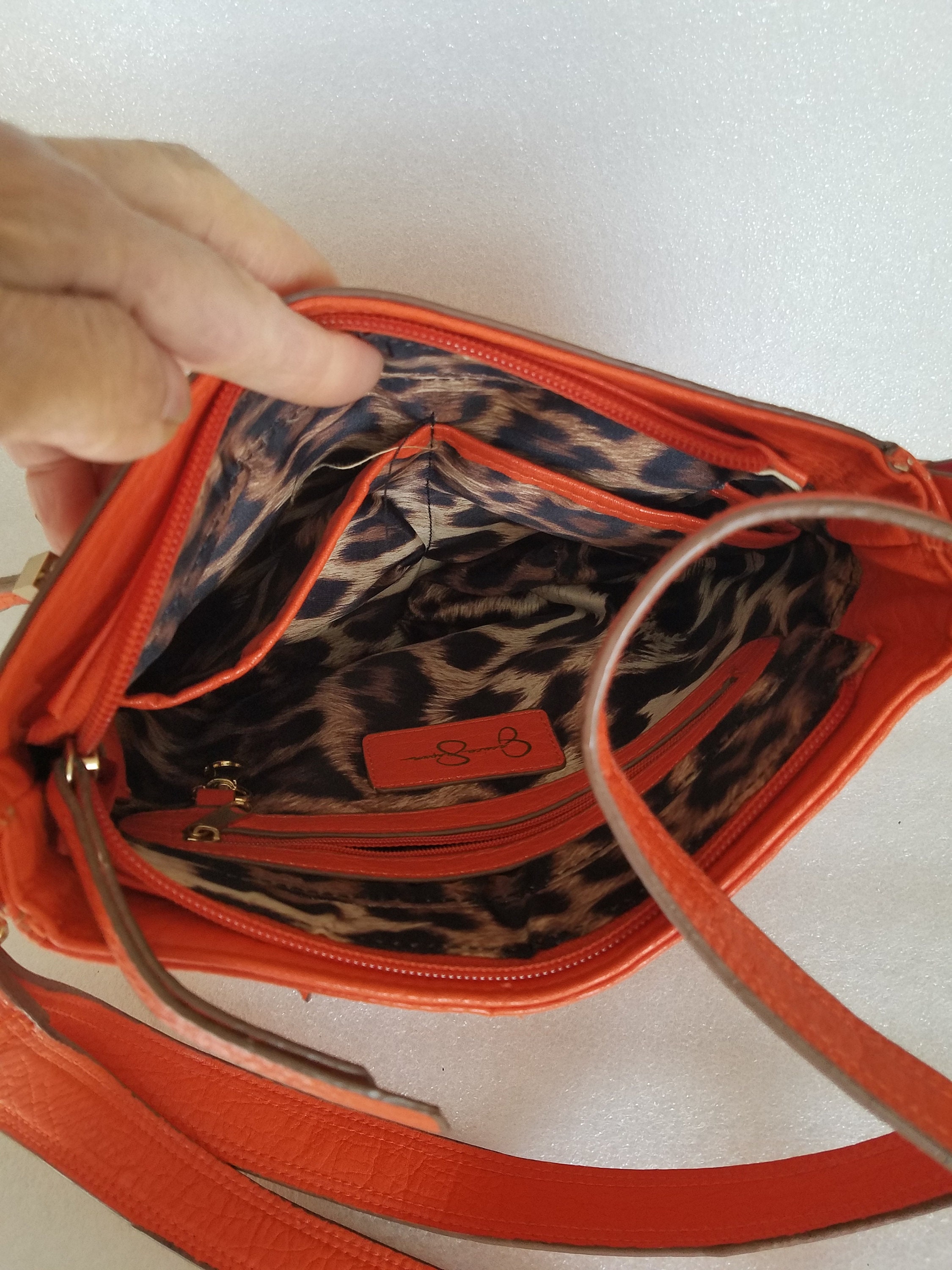Jessica simpson orange purse outlet
