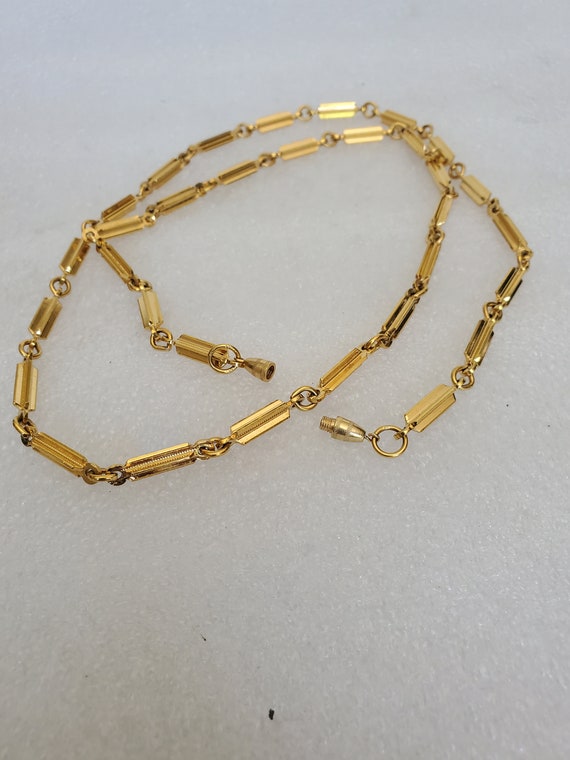 Price Reduction: Vintage Gold-Plated Rectangular … - image 9