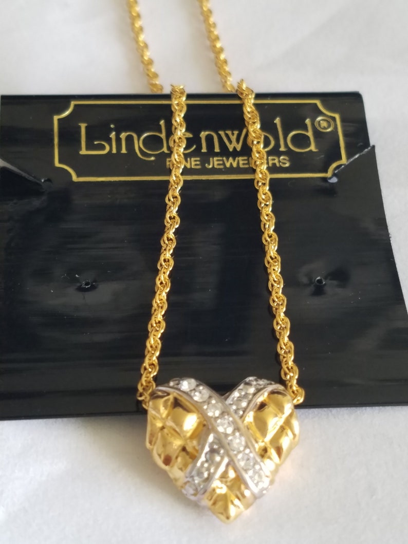Lindenwold Fine Jewelers Heart Pendant & X Earrings Etsy