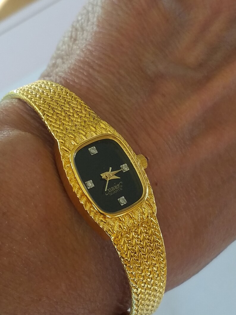 Xavier Women's Watch Ladies Genuine Diamonds Wrist Watch Etsy