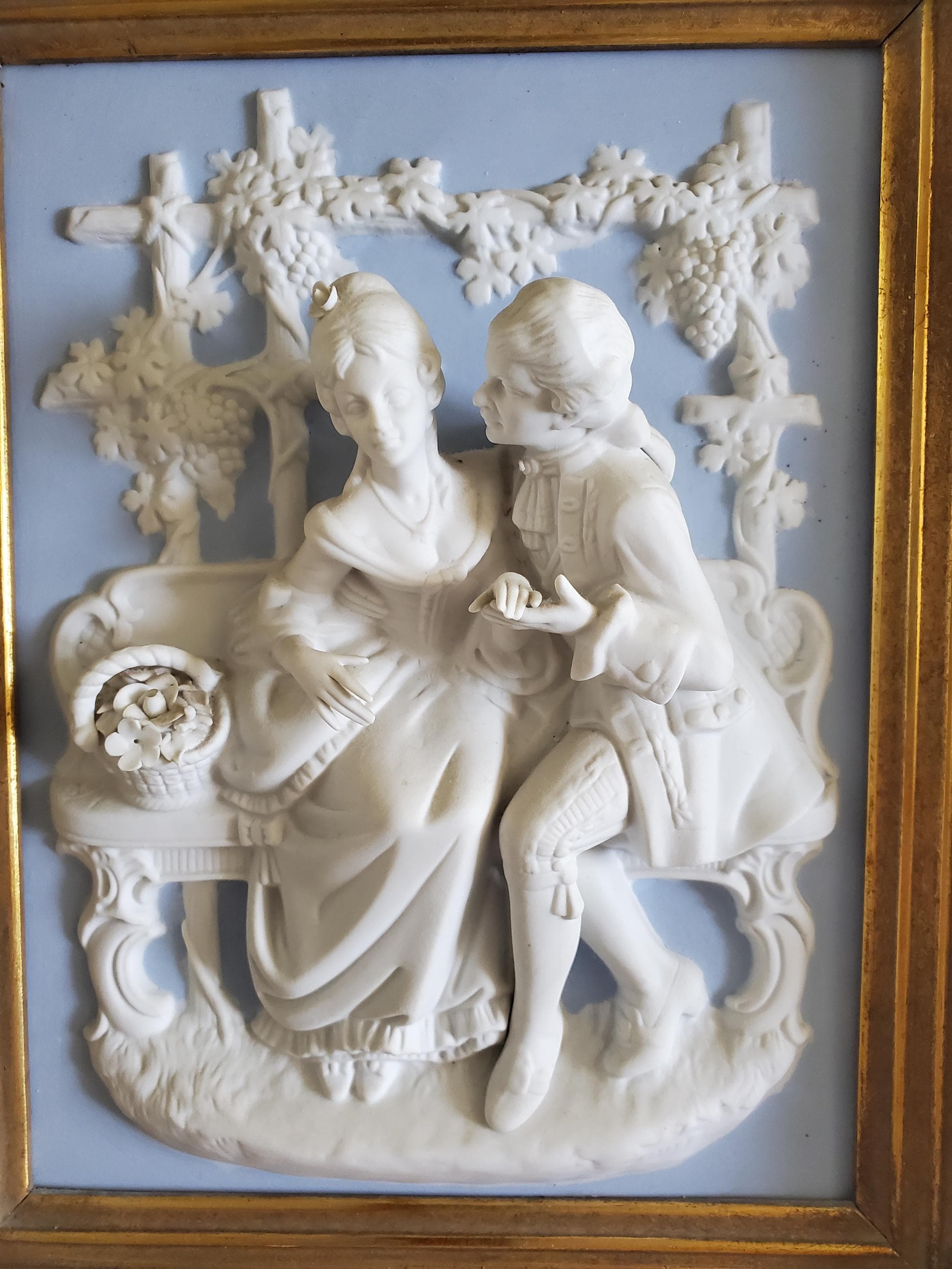 Meissen Porcelain Frame - Etsy