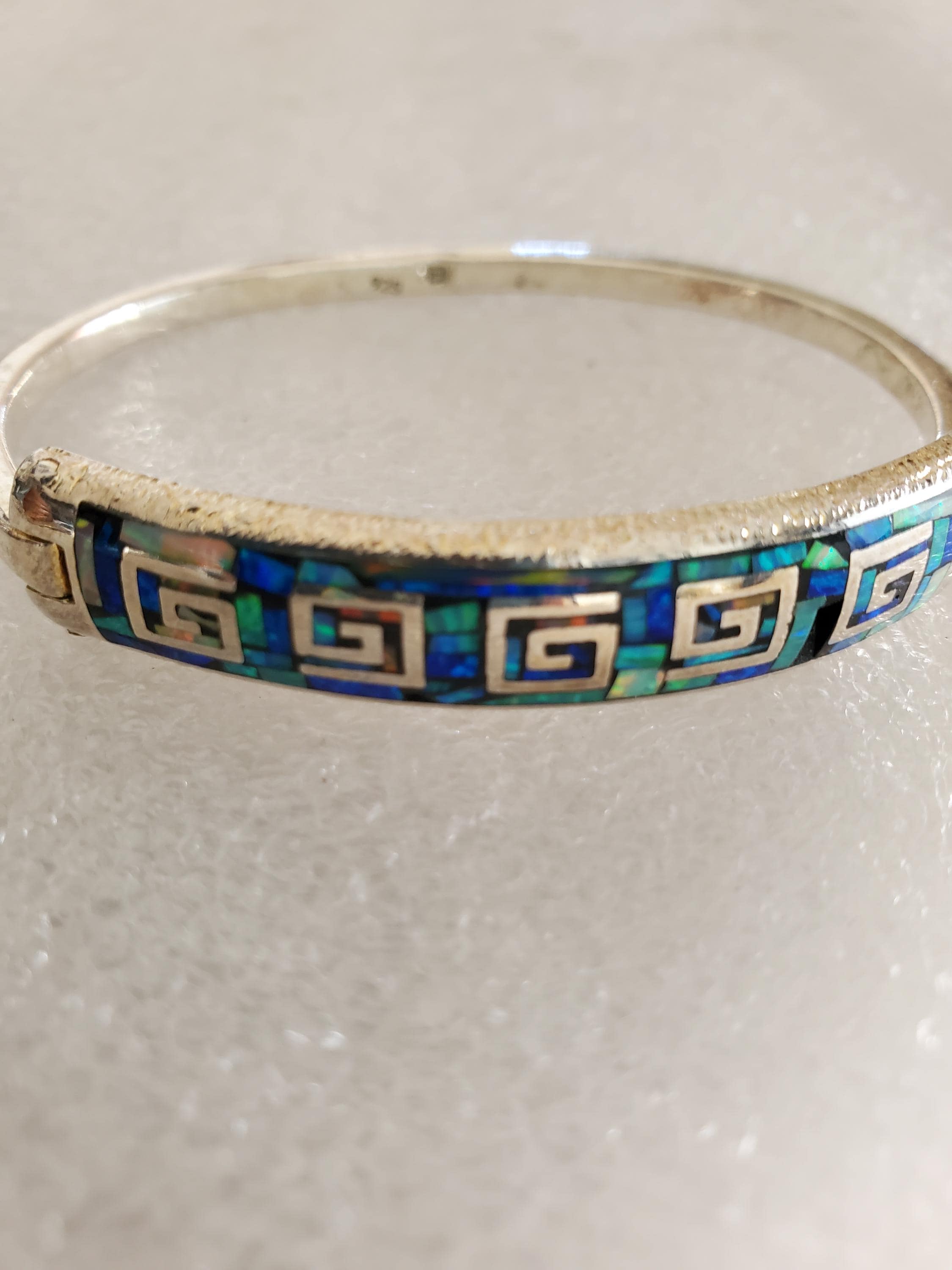 Vintage Mexico 925 Bangle - Etsy