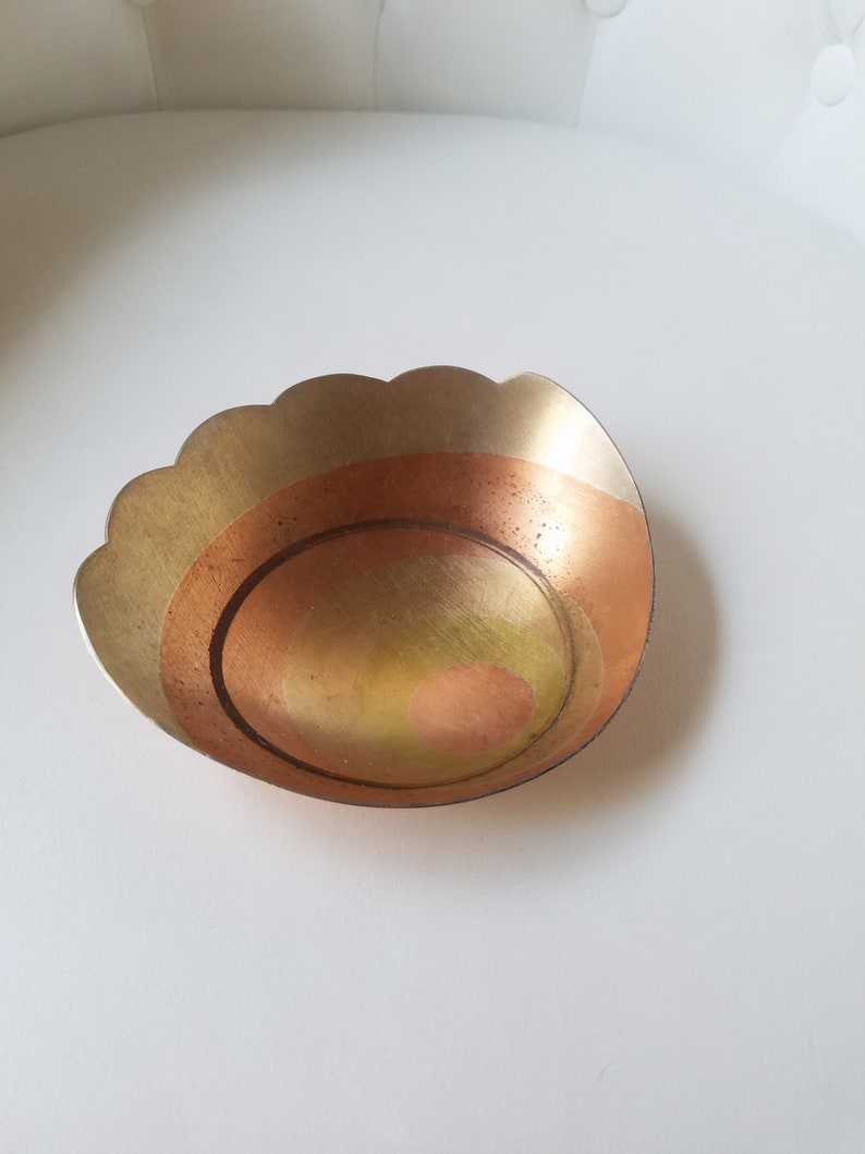 Copper Signed Metales Casades Mexico Metal Bowl Married Metals Gold Metals Brass Silver Possible Chato Los Castillos
