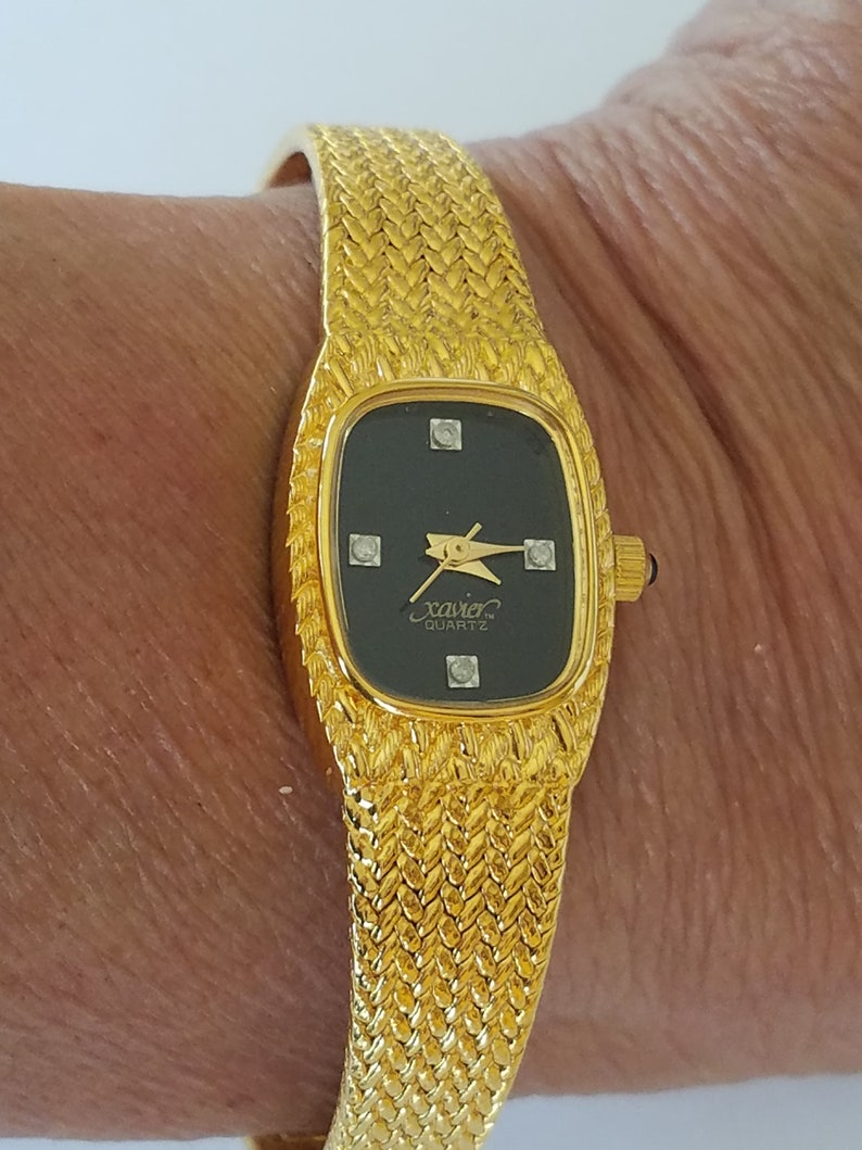 Xavier Women's Watch Ladies Genuine Diamonds Wrist Watch Etsy