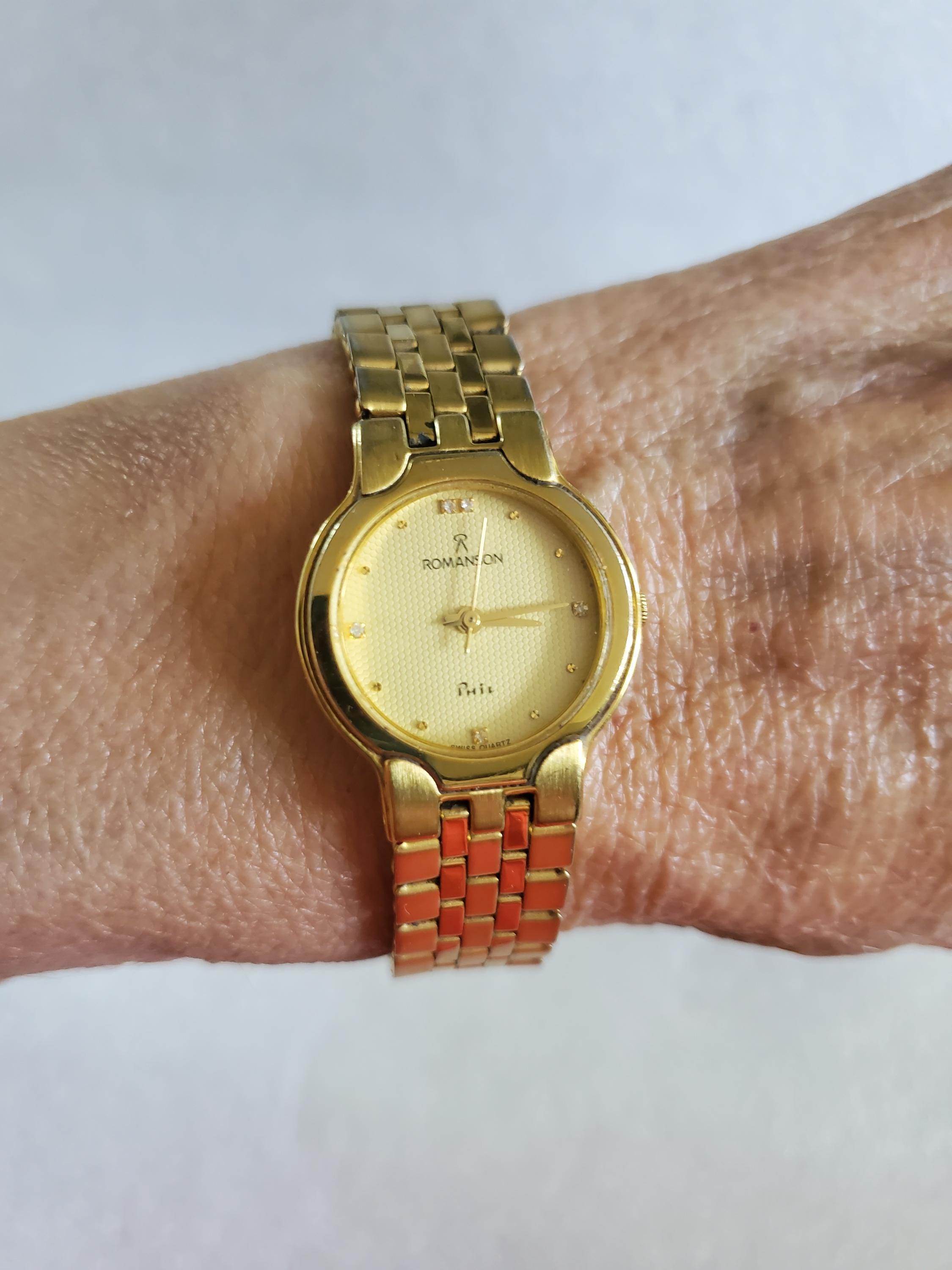 Romanson Quartz Watch Romanson For women Swiss made Quartz Pre-owned ❌❌sold❌❌ main image 3