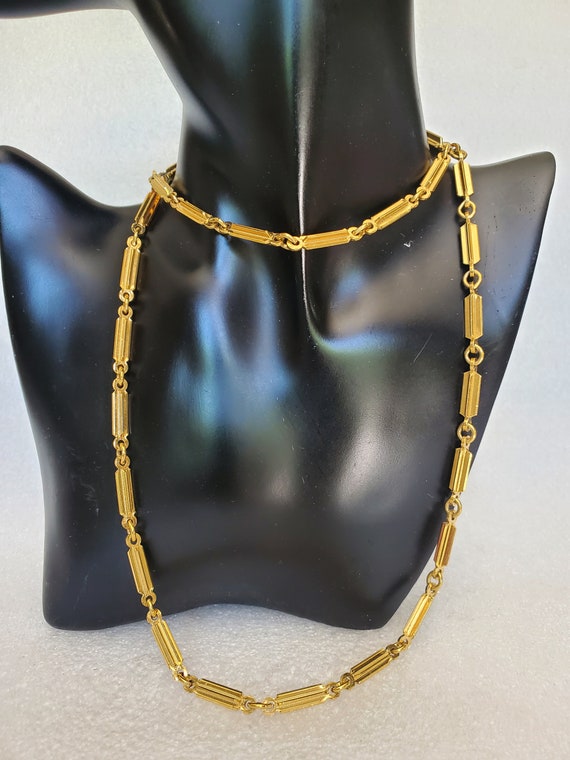 Price Reduction: Vintage Gold-Plated Rectangular … - image 3