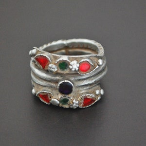 Ethnic Afghani Coil Ring - Size 7 - Coil Ring - Afghani Coil Ring - Tribal Ring
