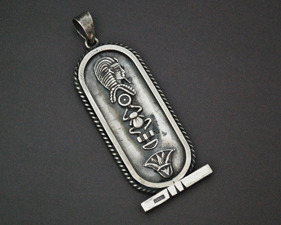 Egyptian Hieroglyph Pendant  - Hieroglyph Pendant… - image 1