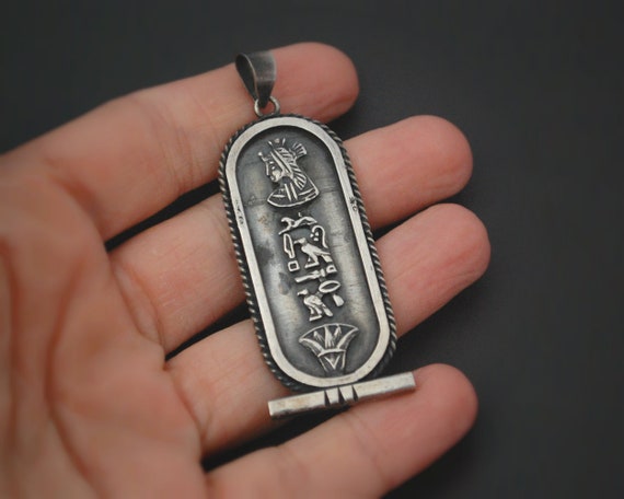 Egyptian Hieroglyph Pendant  - Hieroglyph Pendant… - image 5